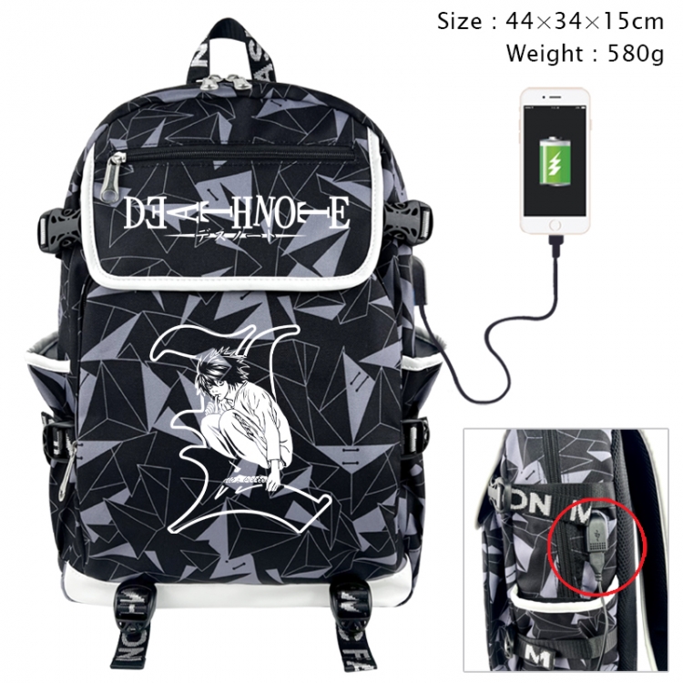 Death note Anime 3D pen bag with partition stationery box 20x10x7.5cm 75g