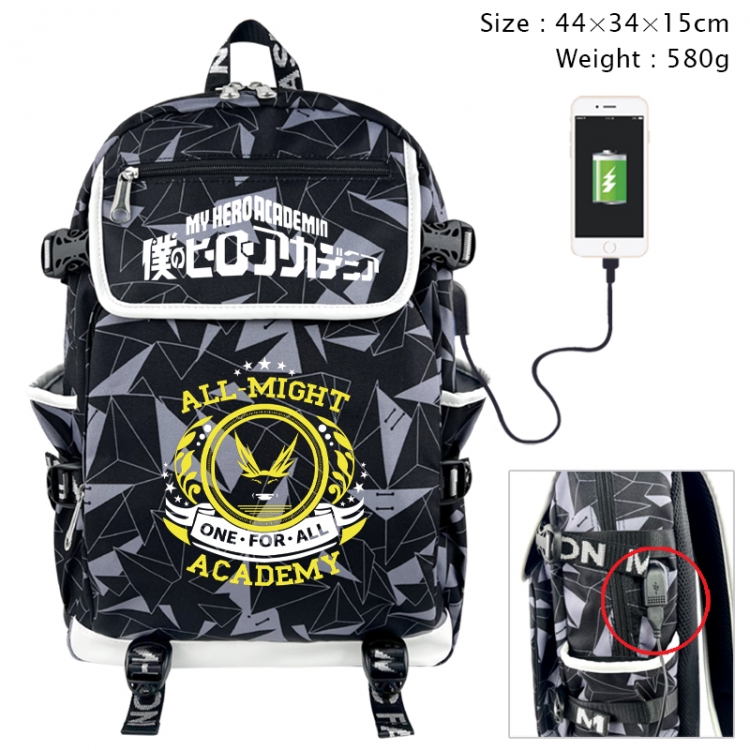 My Hero Academia Anime 3D pen bag with partition stationery box 20x10x7.5cm 75g