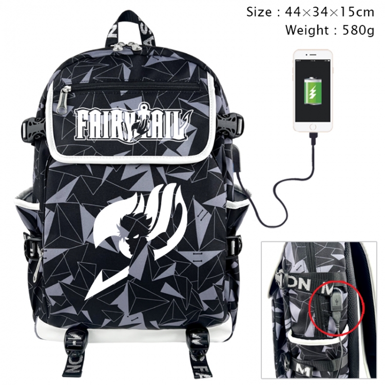 Fairy tail Anime 3D pen bag with partition stationery box 20x10x7.5cm 75g