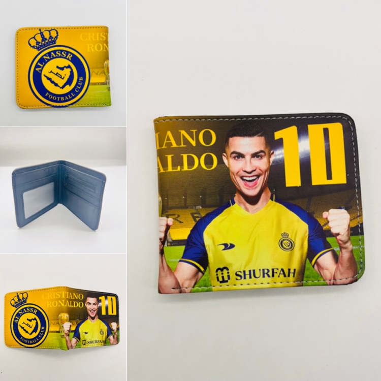 C Luo Full color Two fold short card case wallet 11X9.5CM