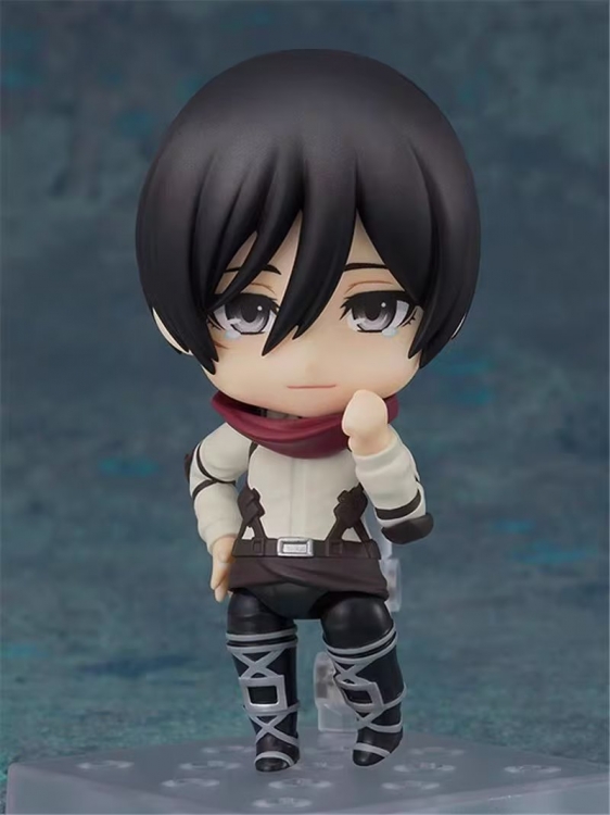 Shingeki no Kyojin Q version clay  Interchangeable face  Boxed Figure Decoration Model 10cm