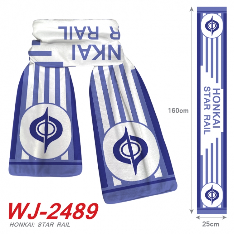 Honkai: Star Rail Anime Plush Impression Scarf Neck 25x160cm WJ-2489