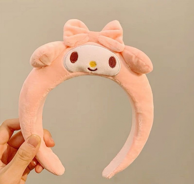 melody Tongplush hair hoop hair clip holiday headwear  price for 3 pcs
