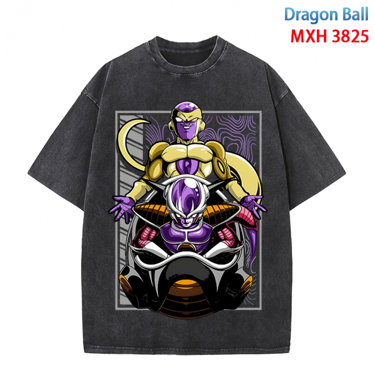 DRAGON BALL Anime peripheral pure cotton washed and worn T-shirt from S to 4XL MXH-3825