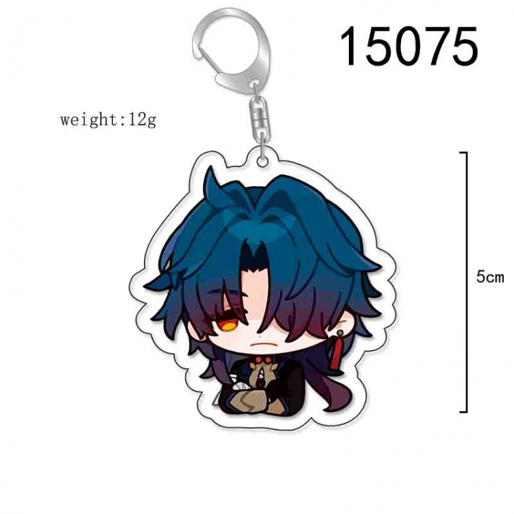 Honkai: Star Rail Anime Acrylic Keychain Charm price for 5 pcs 15075
