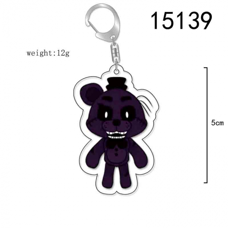 Five Nights at Freddys Anime Acrylic Keychain Charm price for 5 pcs 15139