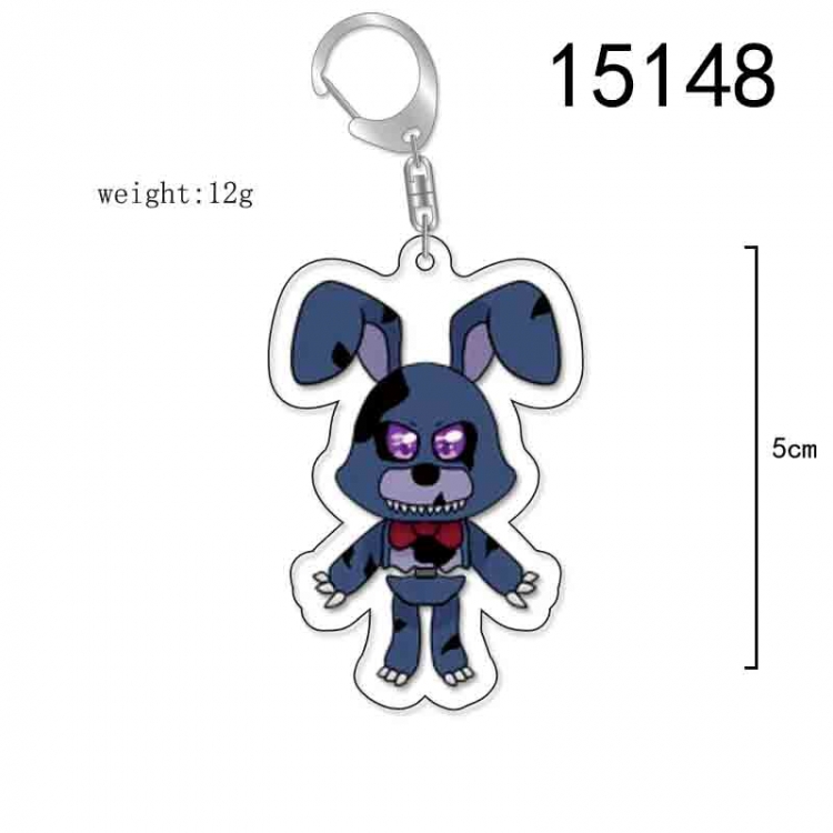 Five Nights at Freddys Anime Acrylic Keychain Charm price for 5 pcs 15148