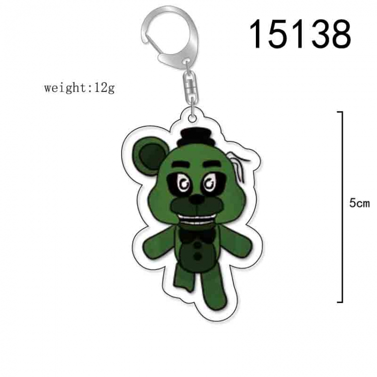 Five Nights at Freddys Anime Acrylic Keychain Charm price for 5 pcs 15138