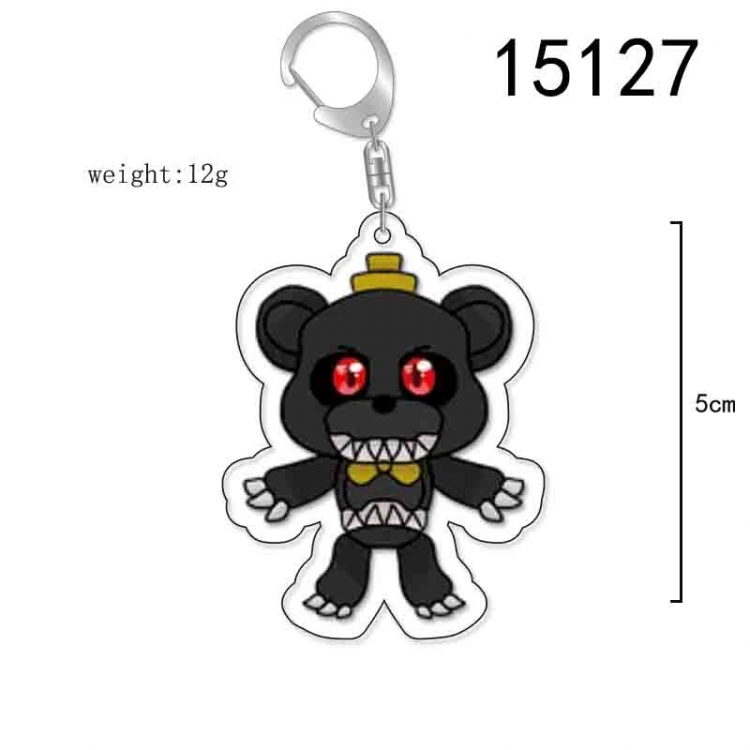 Five Nights at Freddys Anime Acrylic Keychain Charm price for 5 pcs 15127