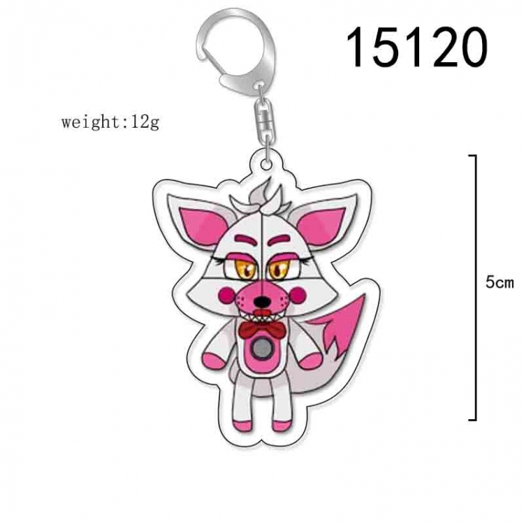 Five Nights at Freddys Anime Acrylic Keychain Charm price for 5 pcs 15120