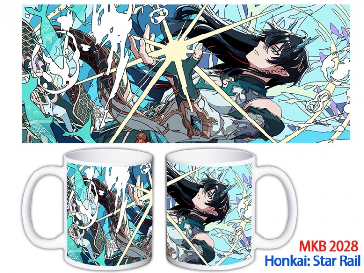 Honkai: Star Rail Anime color printing ceramic mug cup price for 5 pcs  MKB-2028