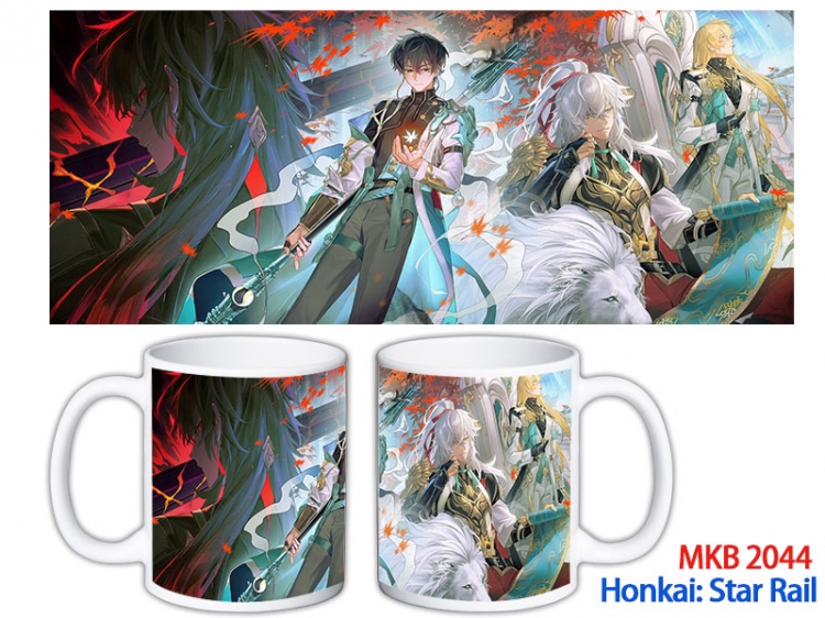 Honkai: Star Rail Anime color printing ceramic mug cup price for 5 pcs  MKB-2044