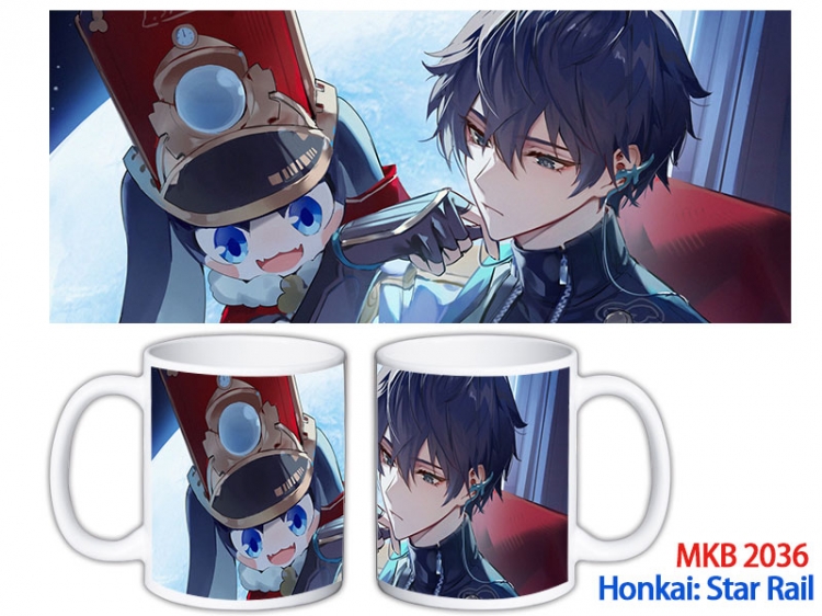 Honkai: Star Rail Anime color printing ceramic mug cup price for 5 pcs  MKB-2036