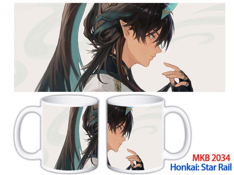 Honkai: Star Rail Anime color printing ceramic mug cup price for 5 pcs  MKB-2034