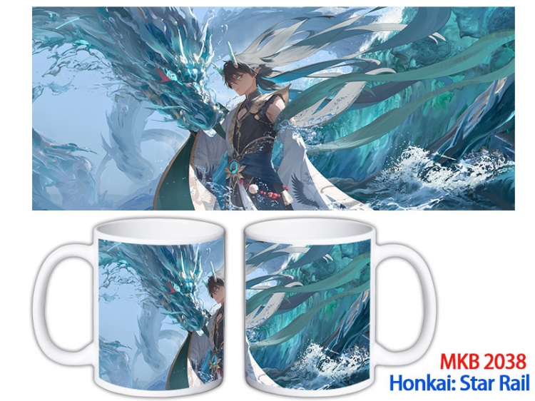 Honkai: Star Rail Anime color printing ceramic mug cup price for 5 pcs MKB-2038