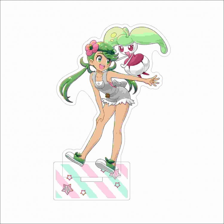 Pokemon Anime characters acrylic Standing Plates Keychain 15cm