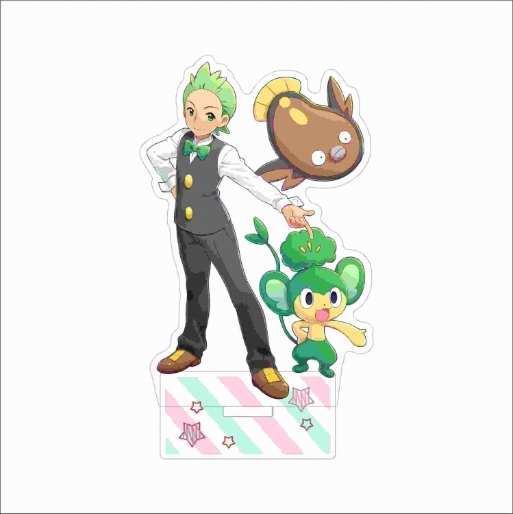 Pokemon Anime characters acrylic Standing Plates Keychain 15cm