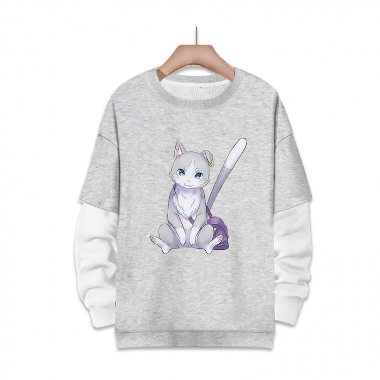Re:Zero kara Hajimeru Isekai Seikatsu Anime fake two-piece thick round neck sweater from S to 3XL
