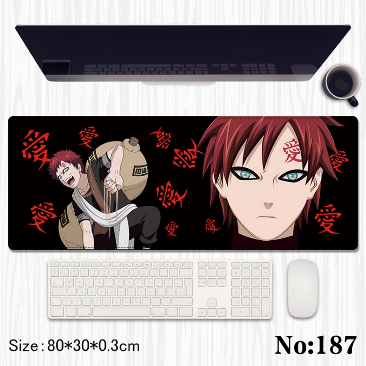 Jujutsu Kaisen peripheral computer mouse pad office desk pad multifunctional pad 80X30X0.3cm