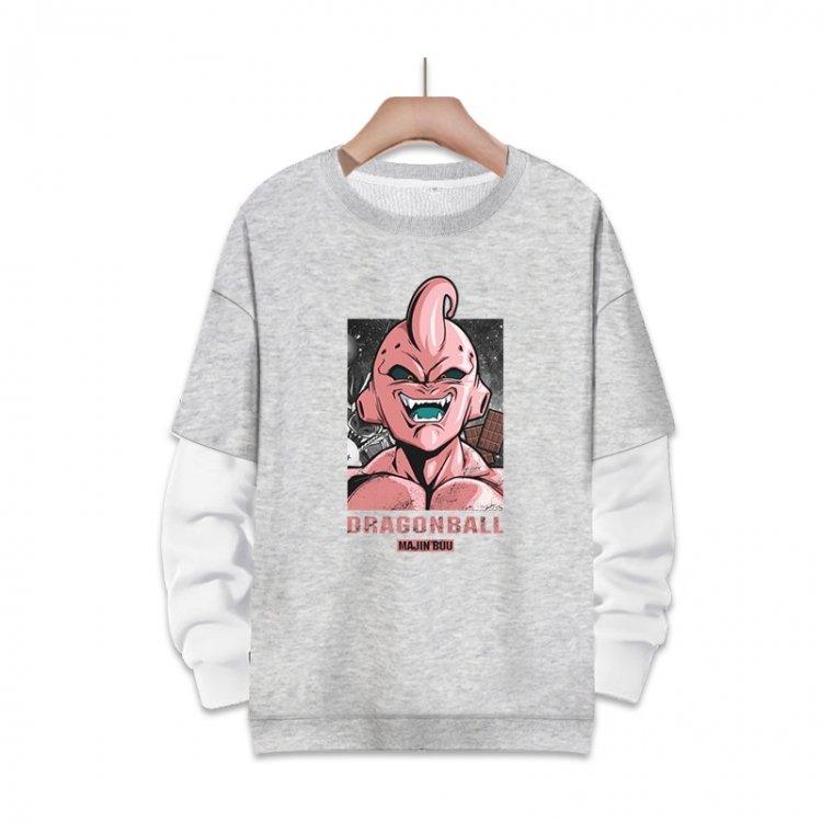 DRAGON BALL Anime fake two-piece thick round neck sweater from S to 3XL