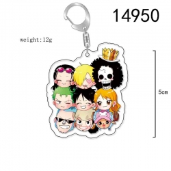 One Piece Anime Acrylic Keycha...