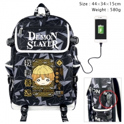 Demon Slayer Kimets Anime gray...