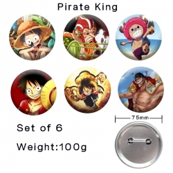 One Piece Anime tinplate laser...