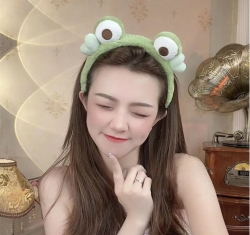 Cartoon plush hair hoop hair c...