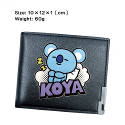 BTS Anime Peripheral PU Half F...