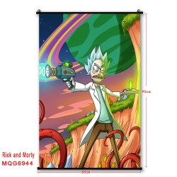 Rick and Morty Anime black Pla...