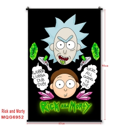 Rick and Morty Anime black Pla...