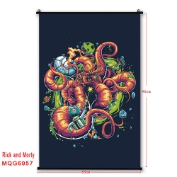 Rick and Morty Anime black Pla...