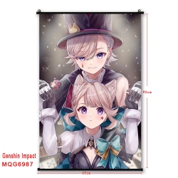 Genshin Impact Anime black Pla...