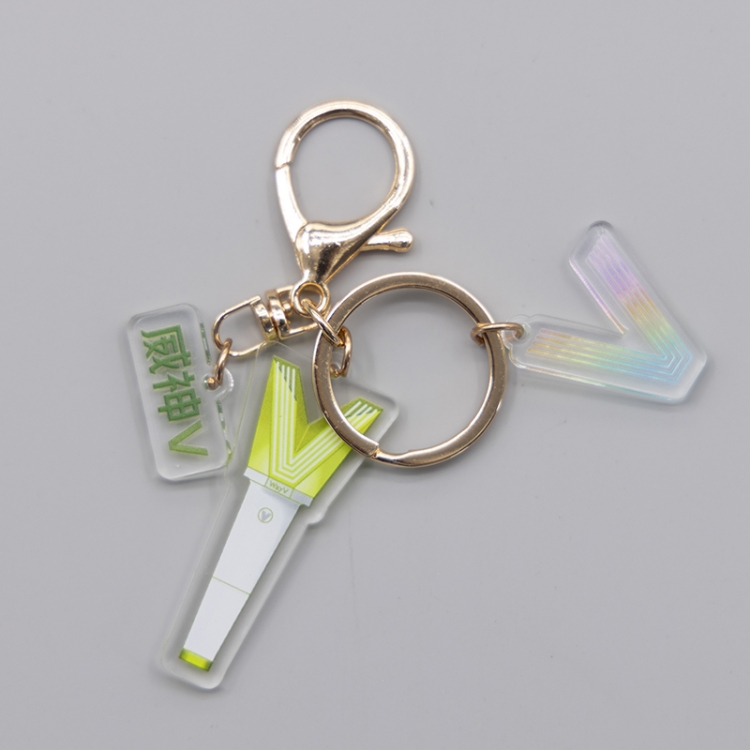 WAYV  Star Surrounding Acrylic 3 Pendant Keychain Pendant price for 5 pcs A352