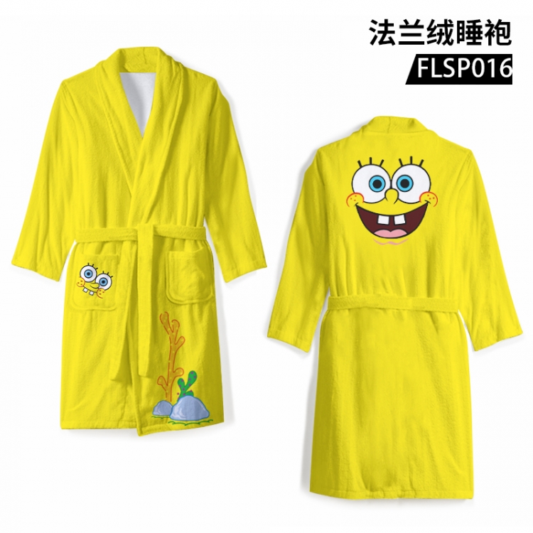 SpongeBob Anime flannel pajamas support individual customization based on images