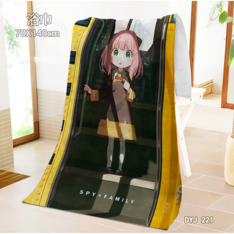 SPY×FAMILY Anime surrounding towel large bath towel 70X140cm DYJ221