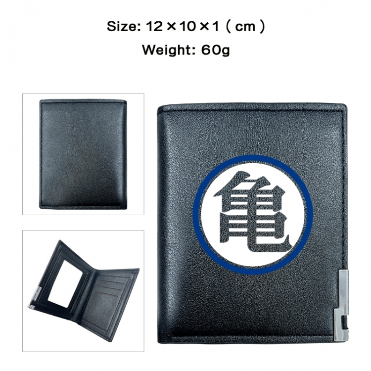 DRAGON BALL Anime printing 20% off PU short wallet with zero wallet 10x12x1cm