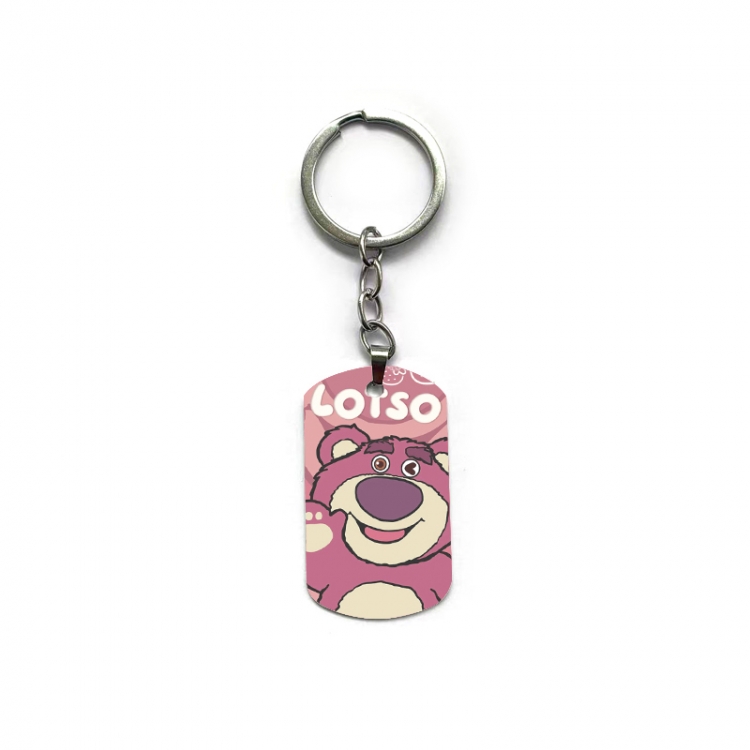 Strawberry Bear Anime double-sided full-color printed keychain price for 5 pcs