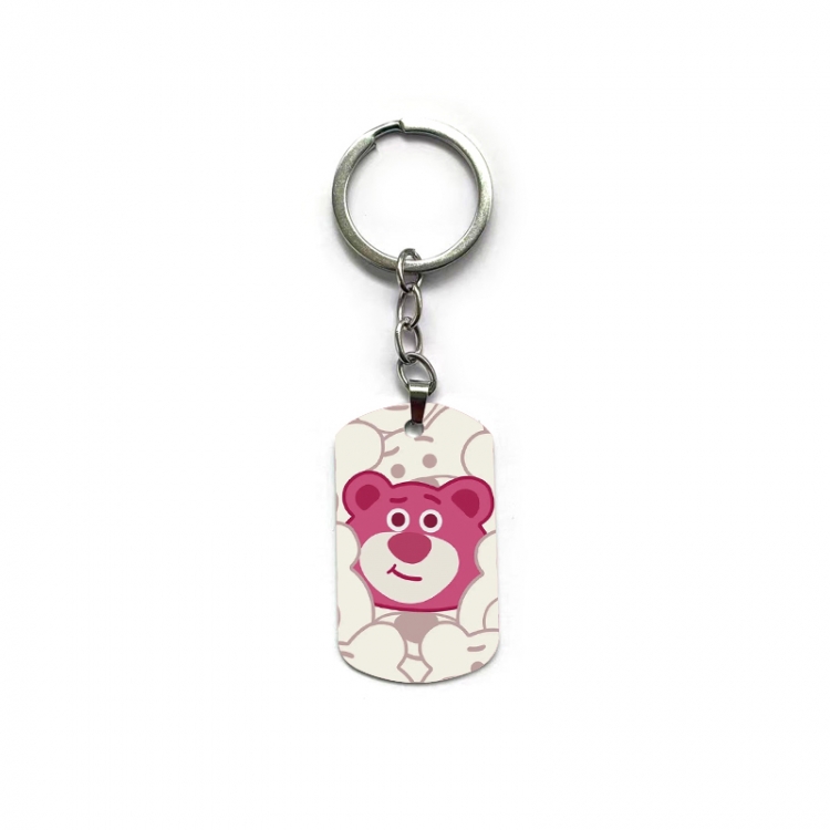 Strawberry Bear Anime double-sided full-color printed keychain price for 5 pcs