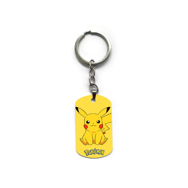 Pokemon Anime double-sided full-color printed keychain price for 5 pcs