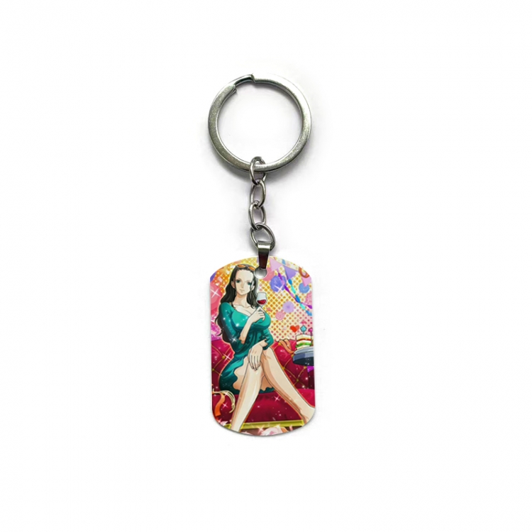 One Piece Anime double-sided full-color printed keychain price for 5 pcs