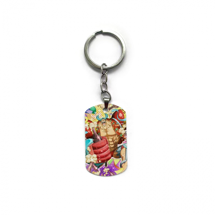 One Piece Anime double-sided full-color printed keychain price for 5 pcs