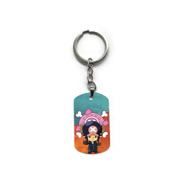One Piece Anime double-sided full-color printed keychain price for 5 pcs