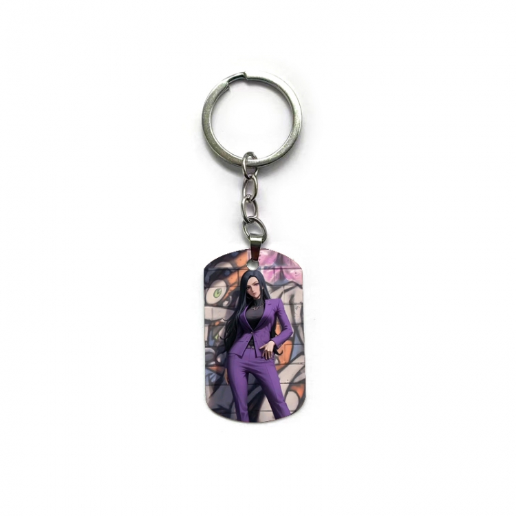 One Piece Anime double-sided full-color printed keychain price for 5 pcs