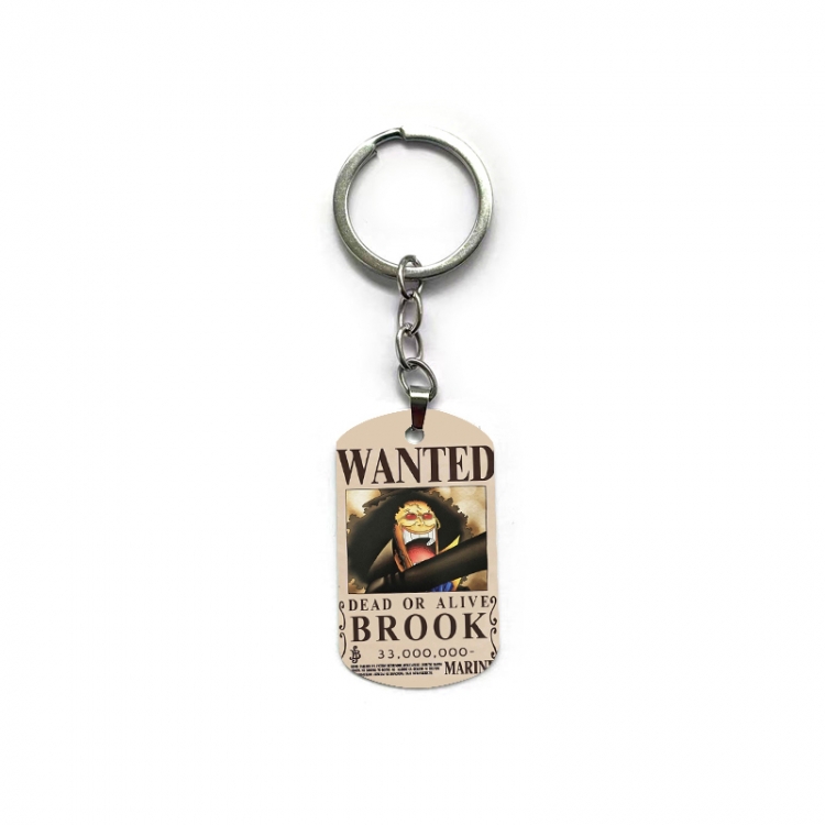 One Piece Anime double-sided full-color printed keychain price for 5 pcs