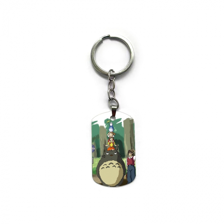 TOTORO Anime double-sided full-color printed keychain price for 5 pcs