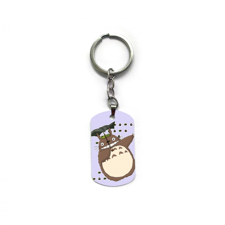 TOTORO Anime double-sided full-color printed keychain price for 5 pcs