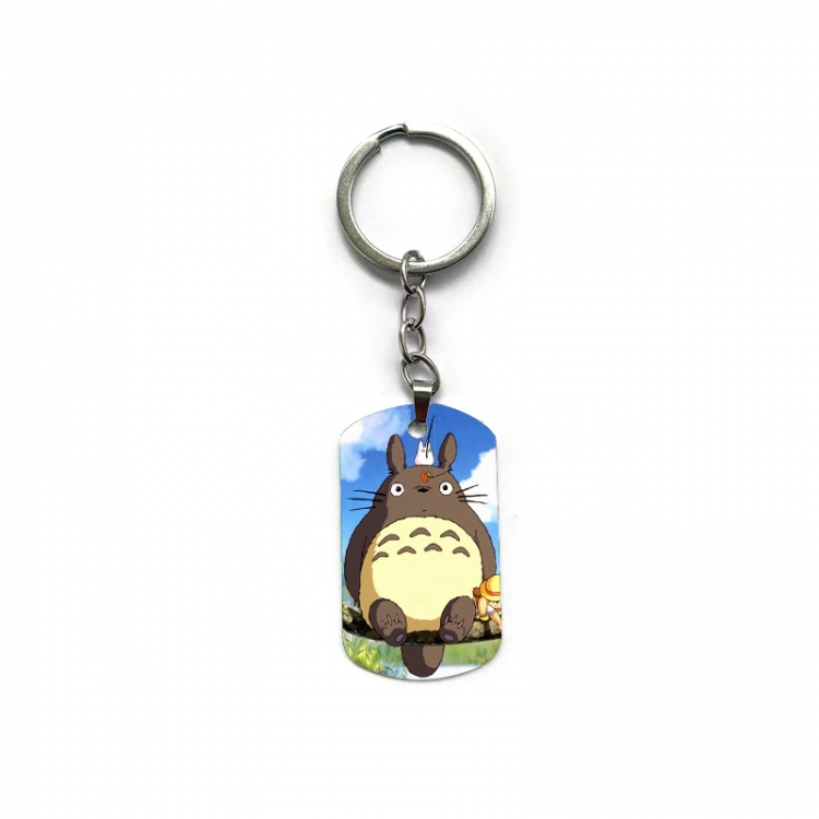 TOTORO Anime double-sided full-color printed keychain price for 5 pcs
