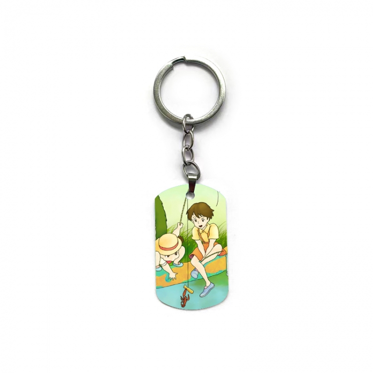 TOTORO Anime double-sided full-color printed keychain price for 5 pcs