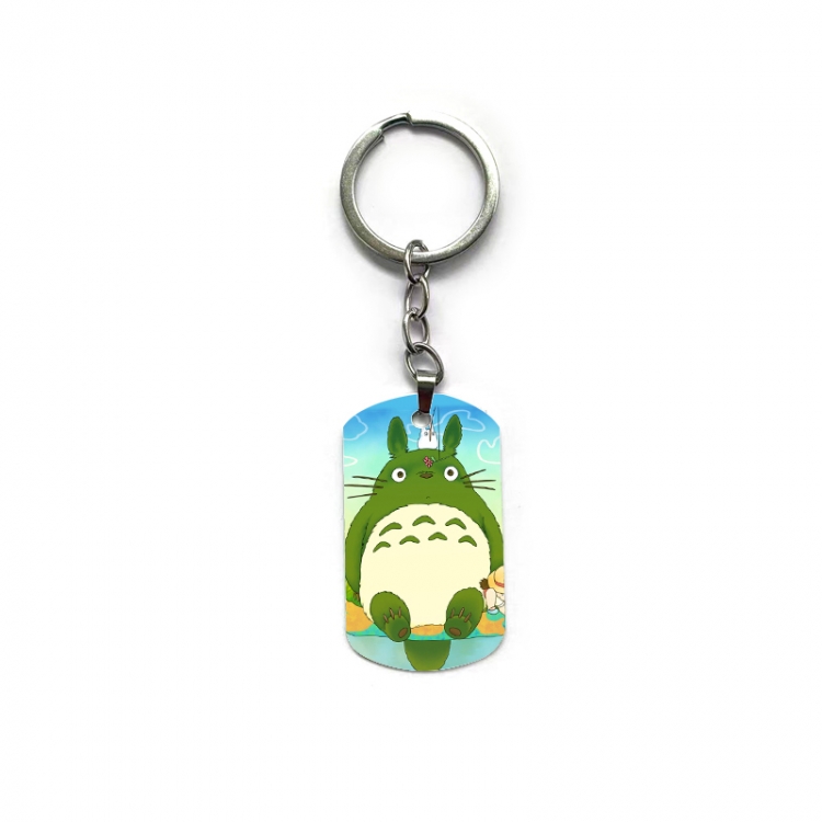 TOTORO Anime double-sided full-color printed keychain price for 5 pcs